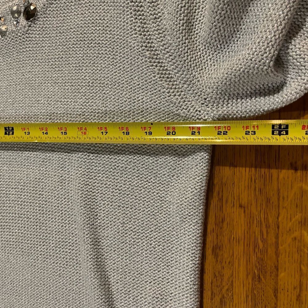 Ruby Rd Women’s Silver Top XL - Picture 7 of 13